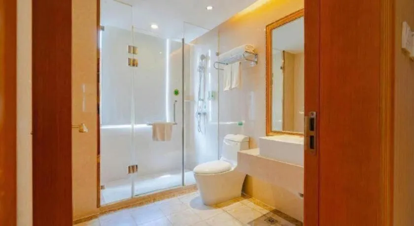 Bed in Vienna International Hotel Lhasa Potala Palace