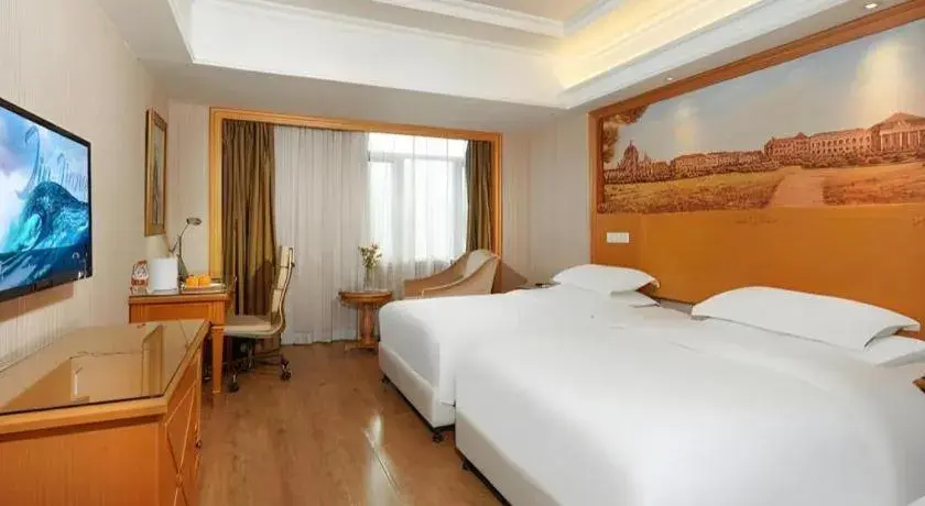 Bed in Vienna International Hotel Lhasa Potala Palace Bed in Vienna International Hotel Lhasa Potala Palace