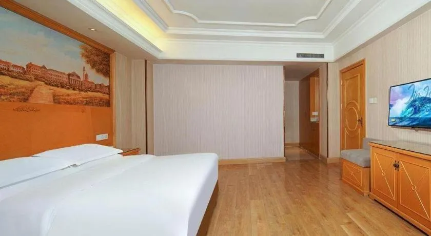 Bed in Vienna International Hotel Lhasa Potala Palace