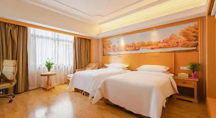 Bed in Vienna International Hotel Lhasa Potala Palace Bed in Vienna International Hotel Lhasa Potala Palace