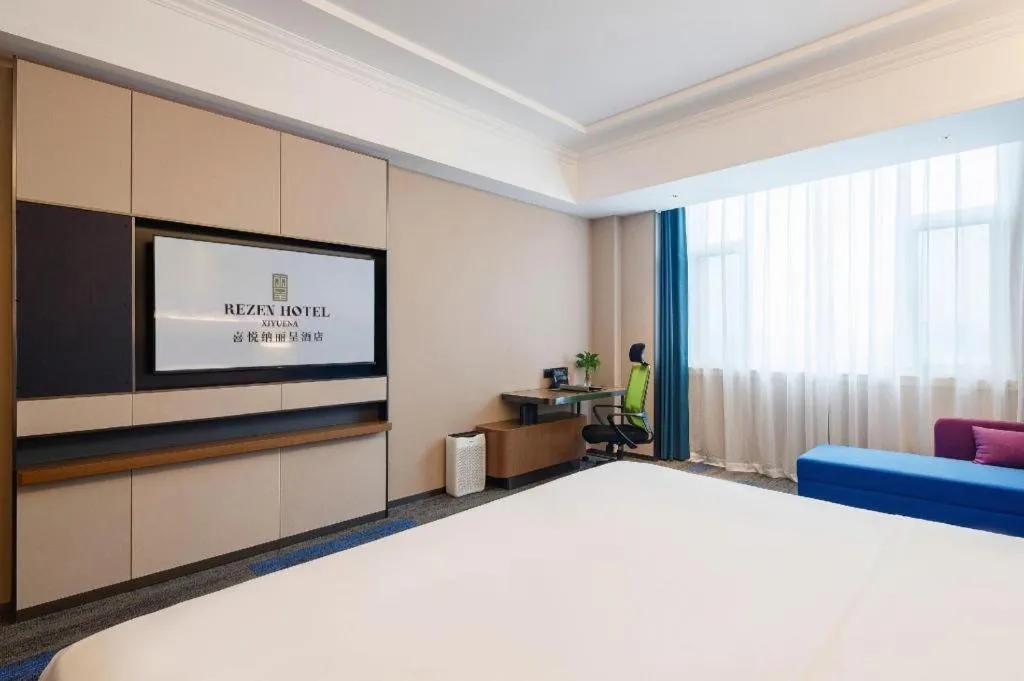 Bed in Vienna Hotel Qingdao Jiaozhou Branch