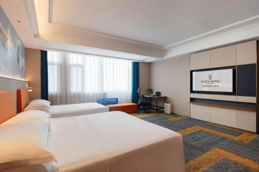 Bed in Vienna Hotel Qingdao Jiaozhou Branch