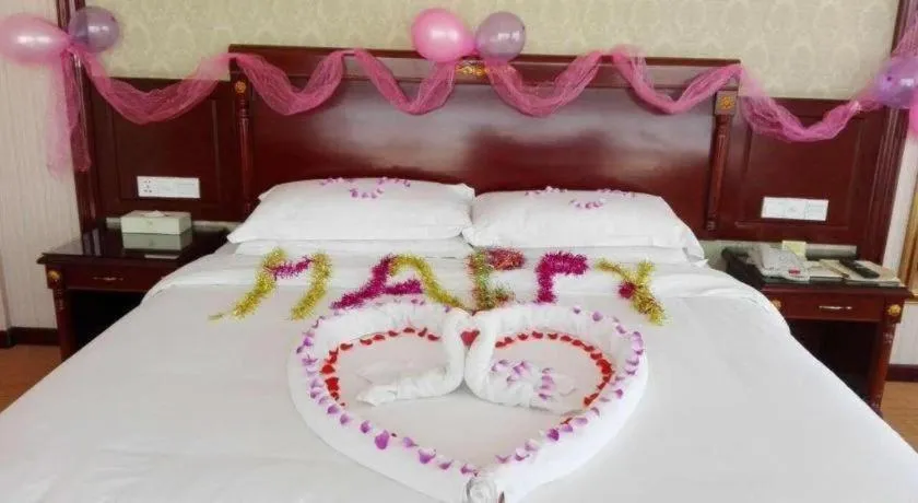 Bed in Vienna Hotel Qingdao Jiaozhou Branch