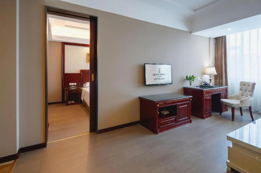 Bed in Vienna Hotel Qingdao Jiaozhou Branch