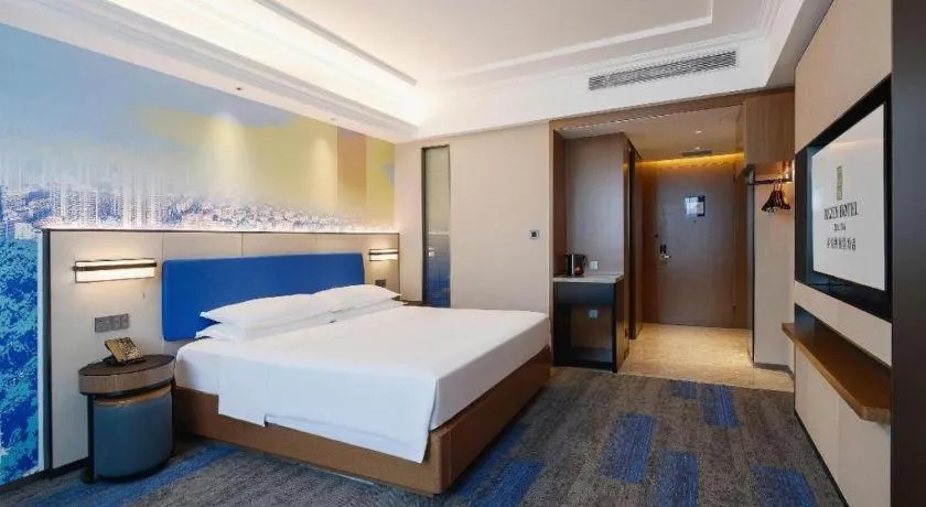Bed in Vienna Hotel Qingdao Jiaozhou Branch