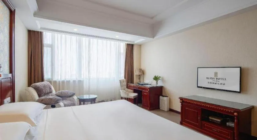 Bed in Vienna Hotel Qingdao Jiaozhou Branch