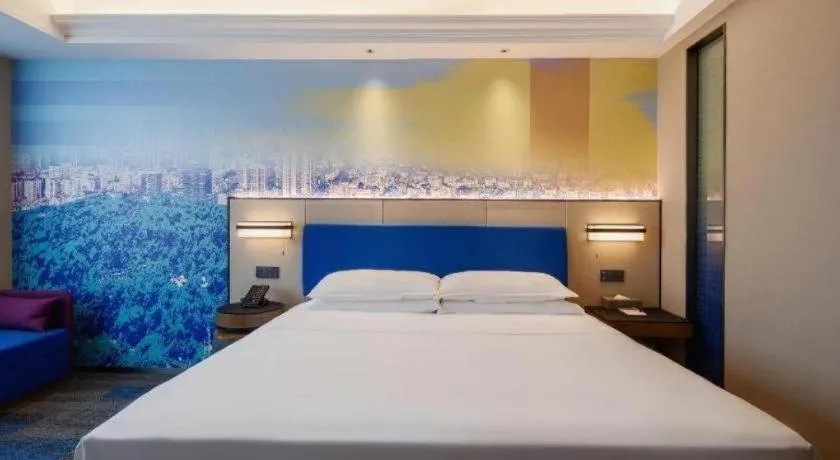 Bed in Vienna Hotel Qingdao Jiaozhou Branch