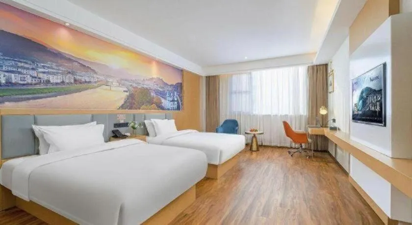 Bed in Vienna Jiangsu Wuxi Railway Station -Domestic Guest