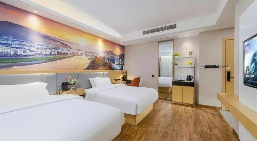 Bed in Vienna Jiangsu Wuxi Railway Station -Domestic Guest