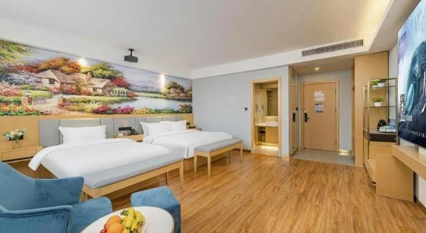 Bed in Vienna Jiangsu Wuxi Railway Station -Domestic Guest