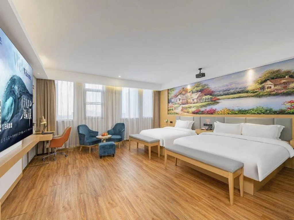 Bed in Vienna Jiangsu Wuxi Railway Station -Domestic Guest