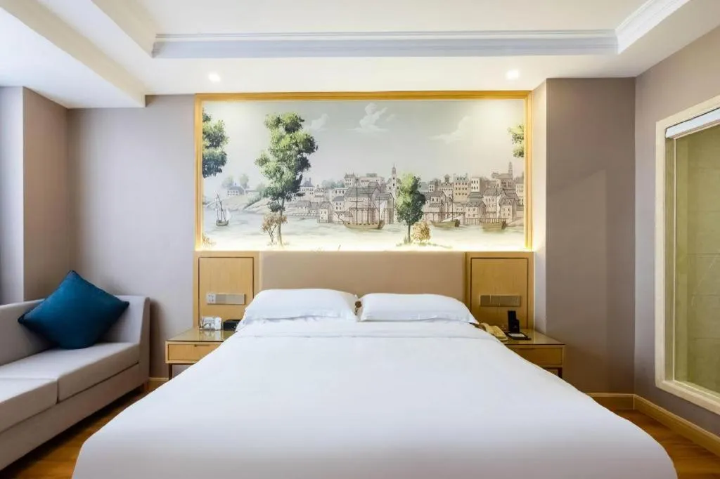 Bed in Vienna Jiangsu Wuxi Railway Station -Domestic Guest