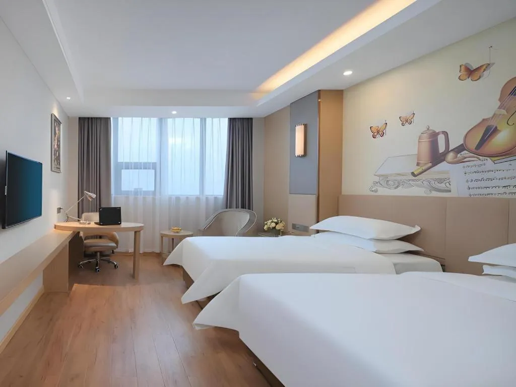 Bed in Vienna Jiangsu Wuxi Railway Station -Domestic Guest