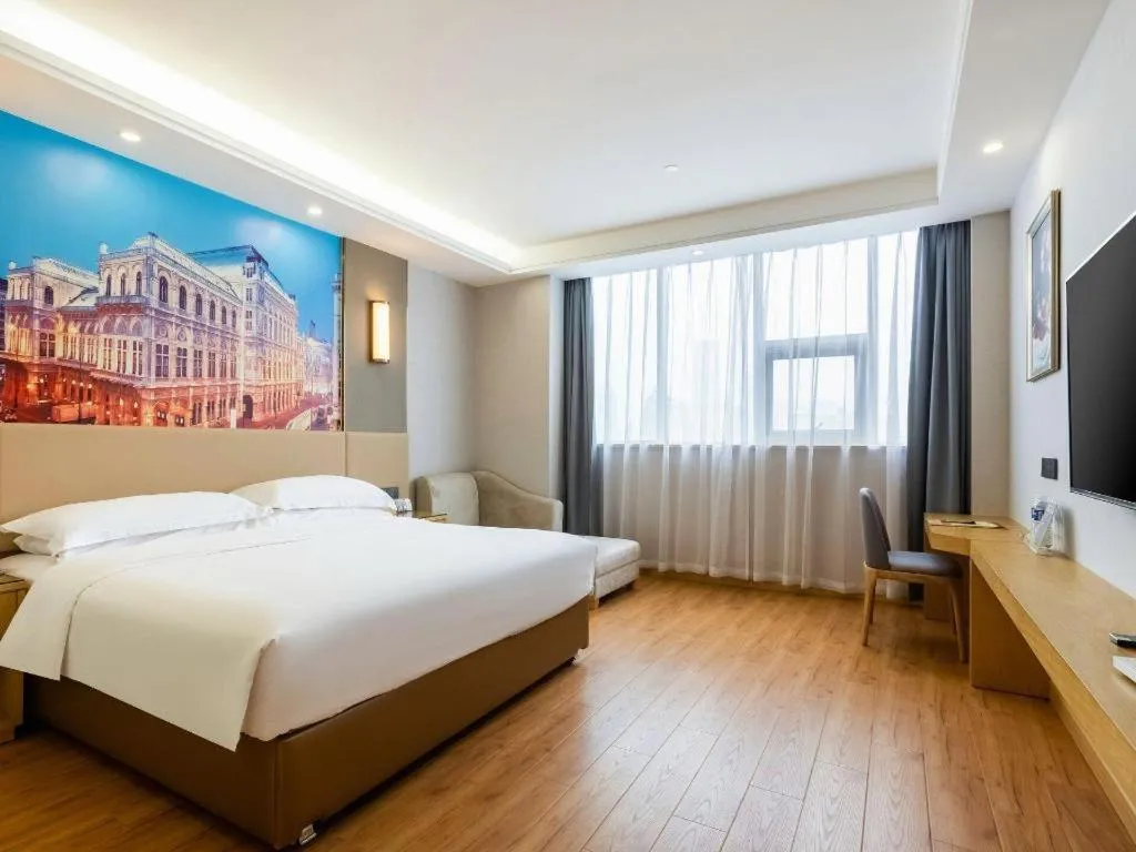 Bed in Vienna Jiangsu Wuxi Railway Station -Domestic Guest