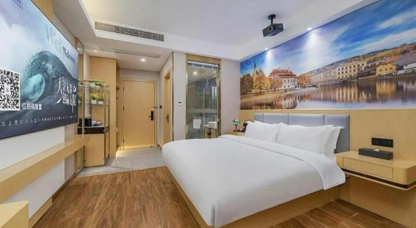 Bed in Vienna Jiangsu Wuxi Railway Station -Domestic Guest