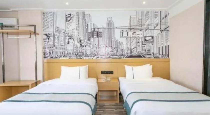 Bed in City Comfort Inn Beiliu Bus Terminal