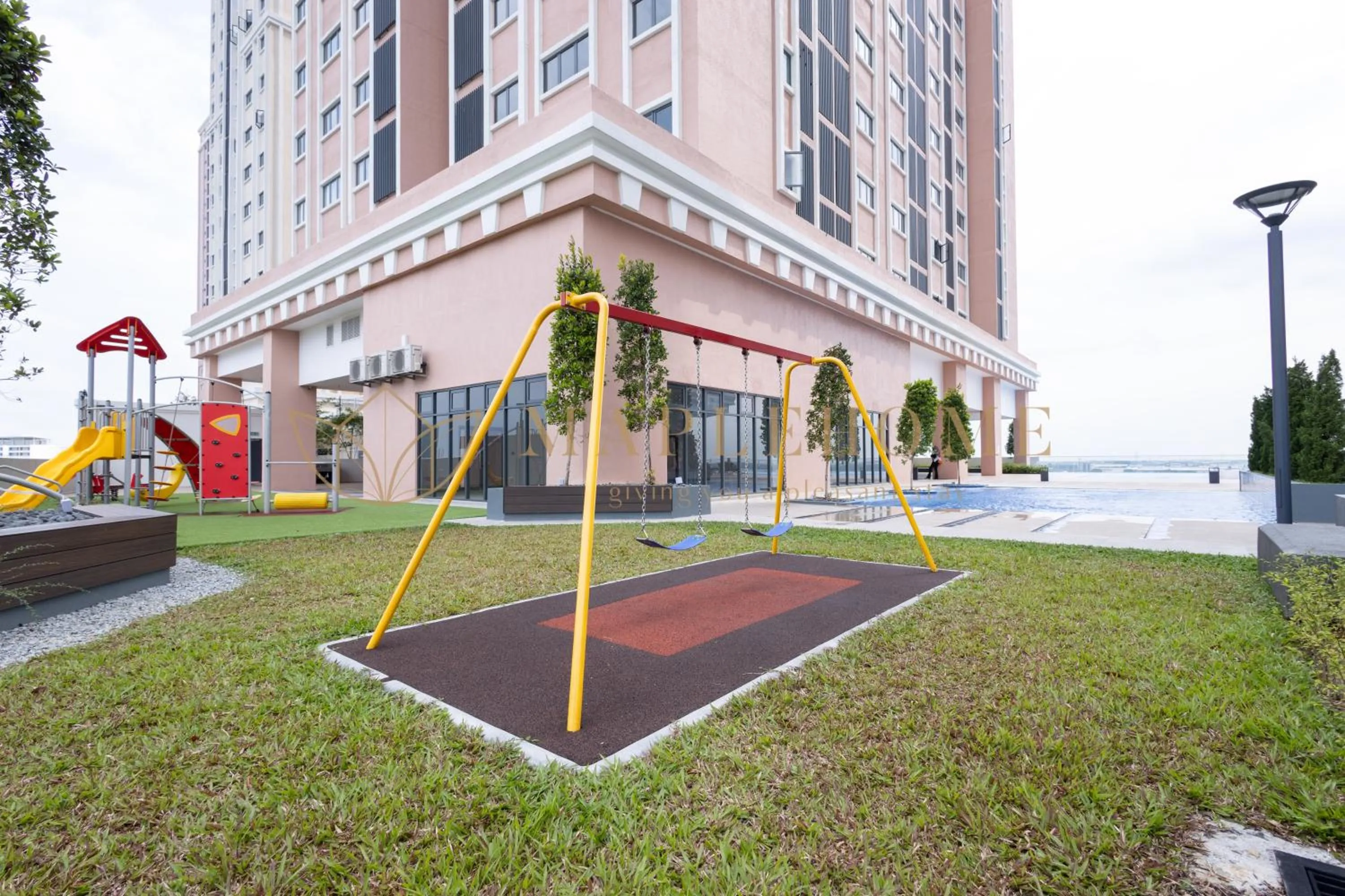Children play ground in EduSentral Premier Suites Setia Alam
