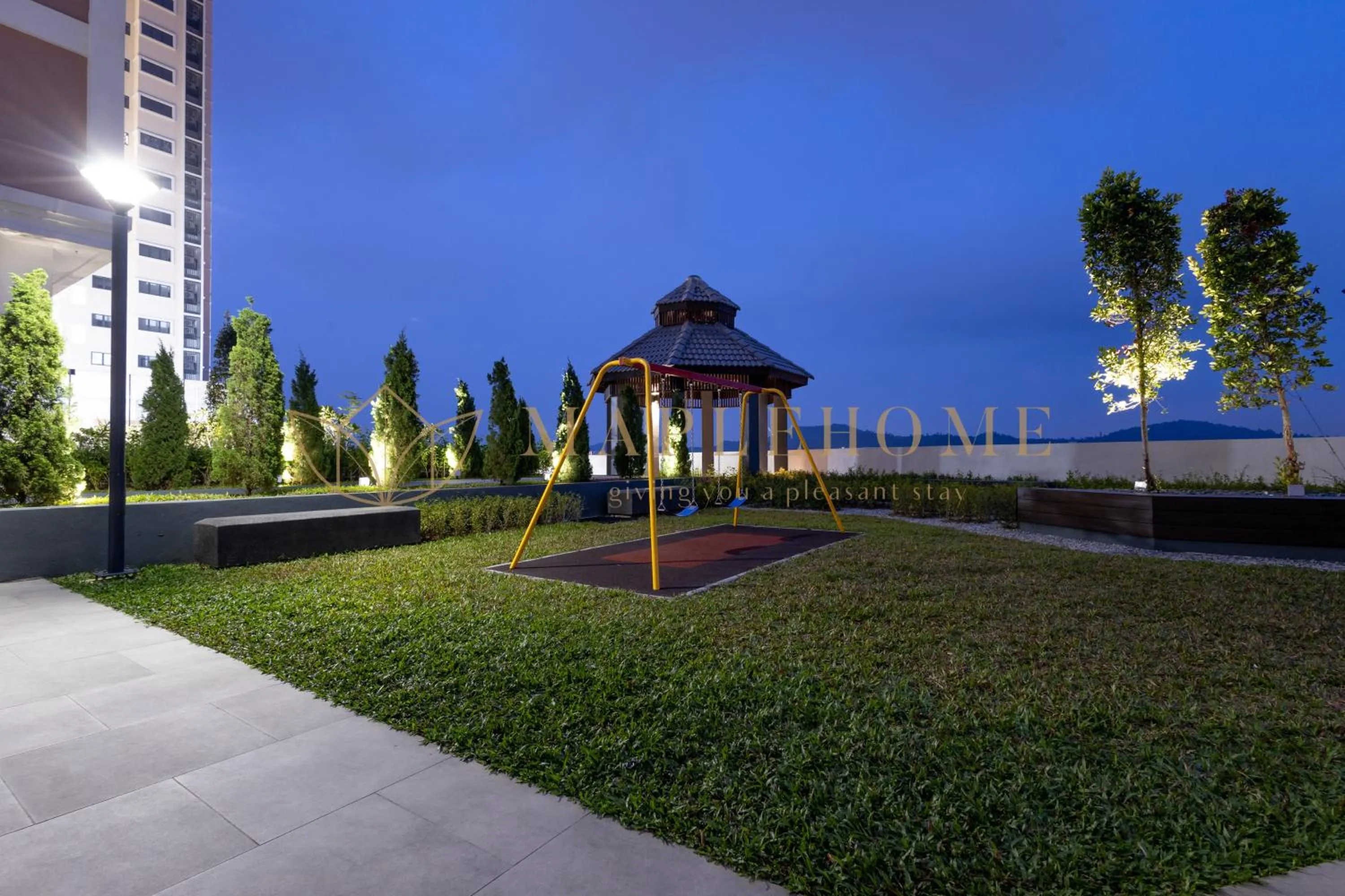 Children play ground in EduSentral Premier Suites Setia Alam