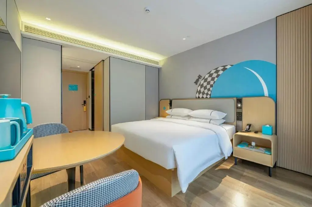 Bed in City Comfort Inn Wuzhou Municipal Square Bed in City Comfort Inn Wuzhou Municipal Square