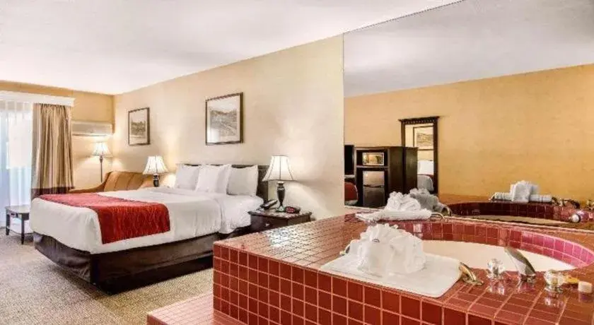 Bed in Comfort Inn Escondido San Diego North County Bed in Comfort Inn Escondido San Diego North County