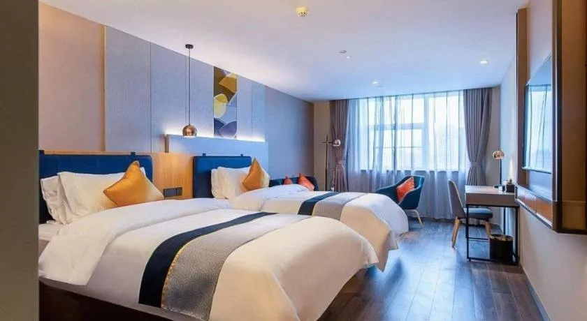 Bed in Home Inn Selected Guangzhou Zhujiang New Town Wuyangcun Metro Station