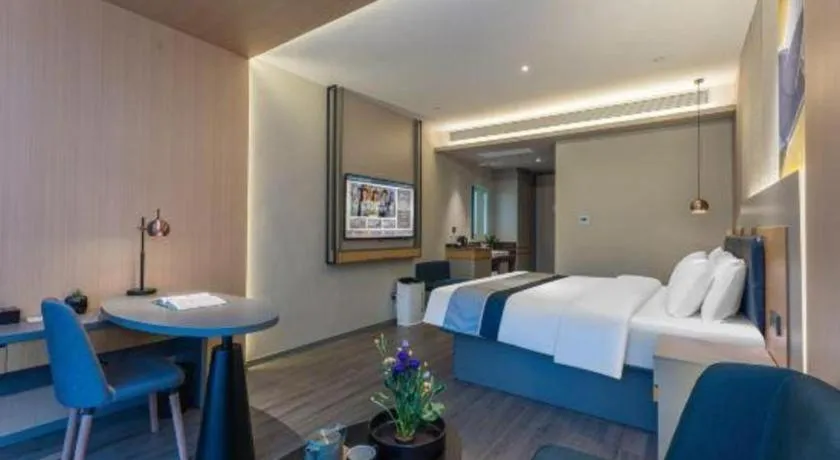 Bed in Home Inn Selected Guangzhou Zhujiang New Town Wuyangcun Metro Station