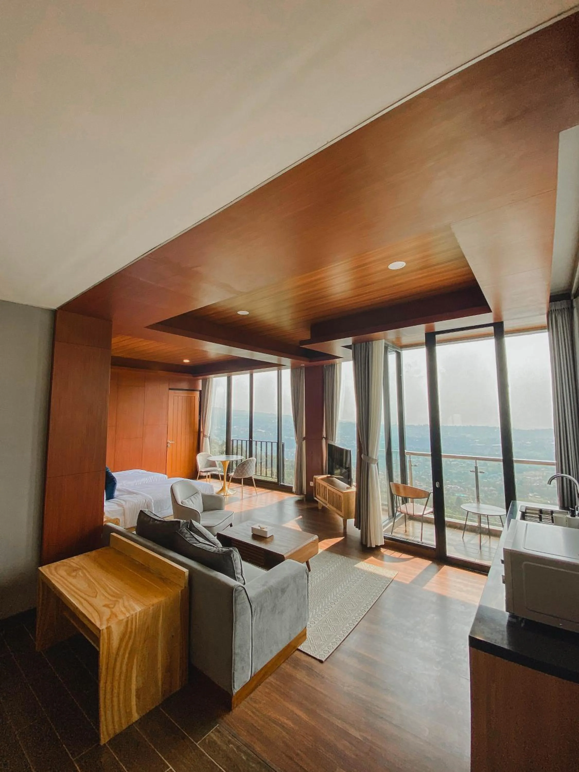 Bed in Damar Langit Resort