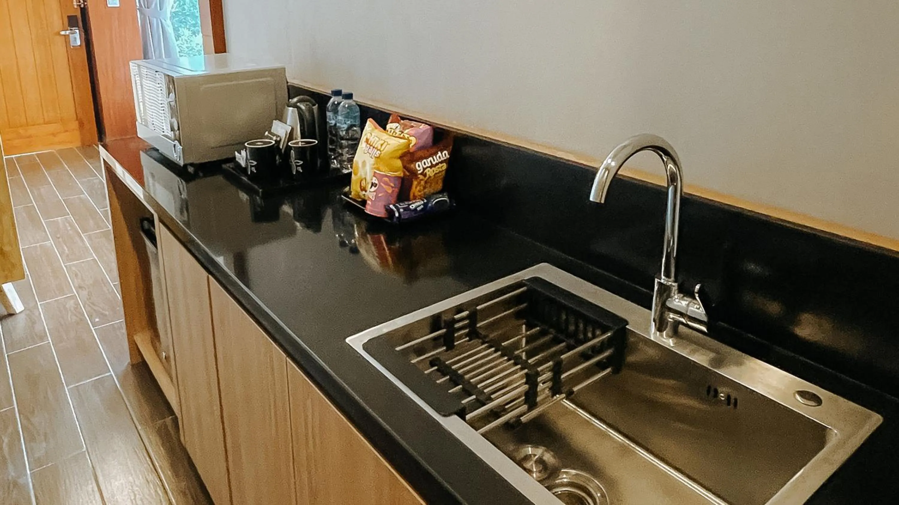 Kitchen or kitchenette in Damar Langit Resort
