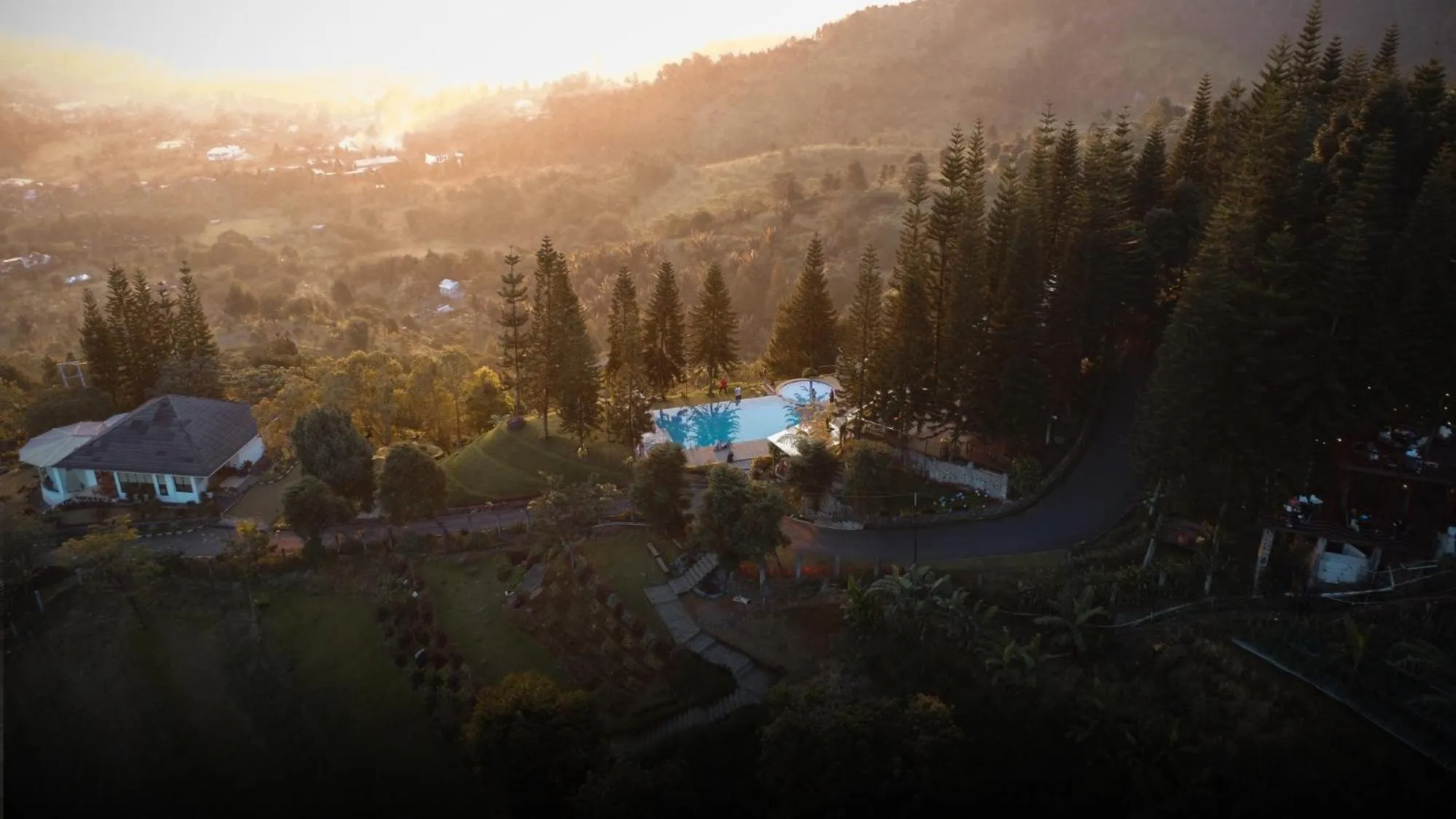 Natural landscape in Damar Langit Resort