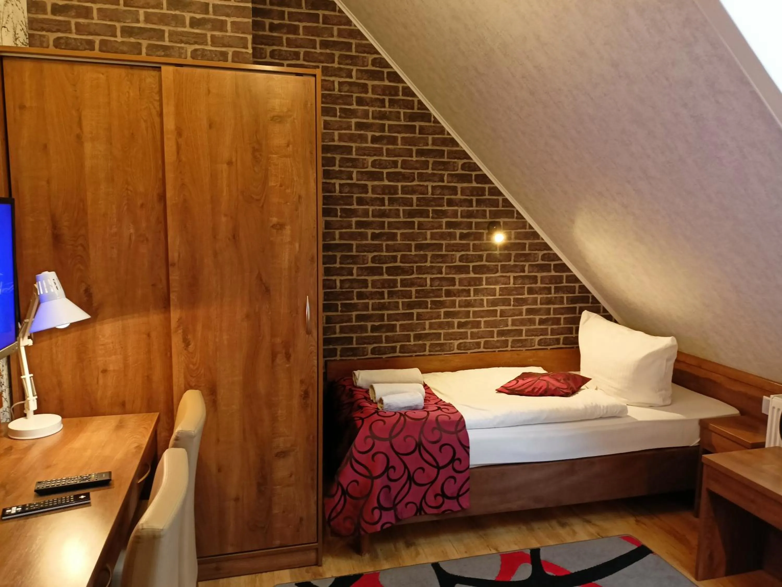 Bed in Pensjonat Zielone Wzgórze w Bolesławowie