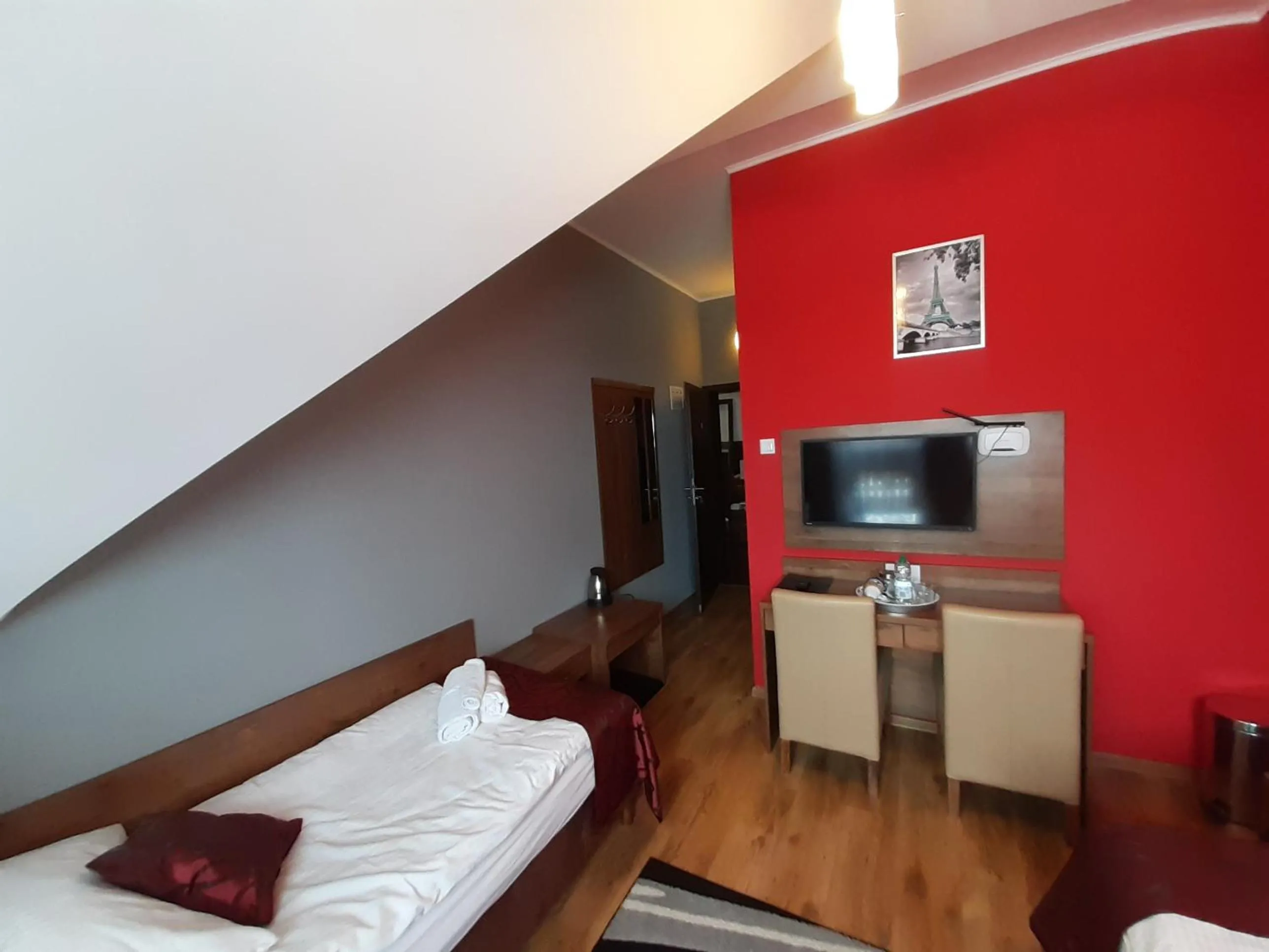 Bed in Pensjonat Zielone Wzgórze w Bolesławowie
