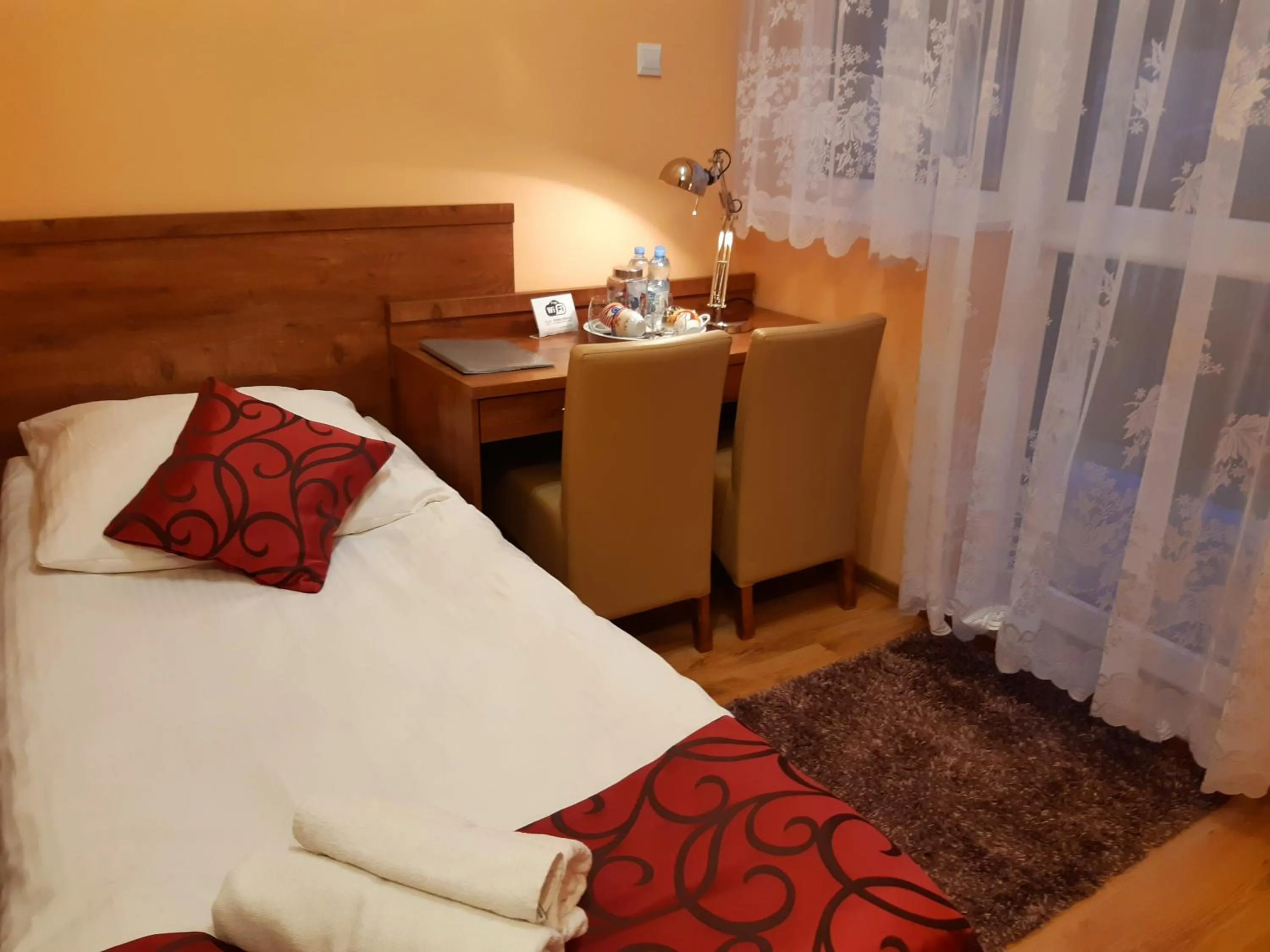 Bed in Pensjonat Zielone Wzgórze w Bolesławowie