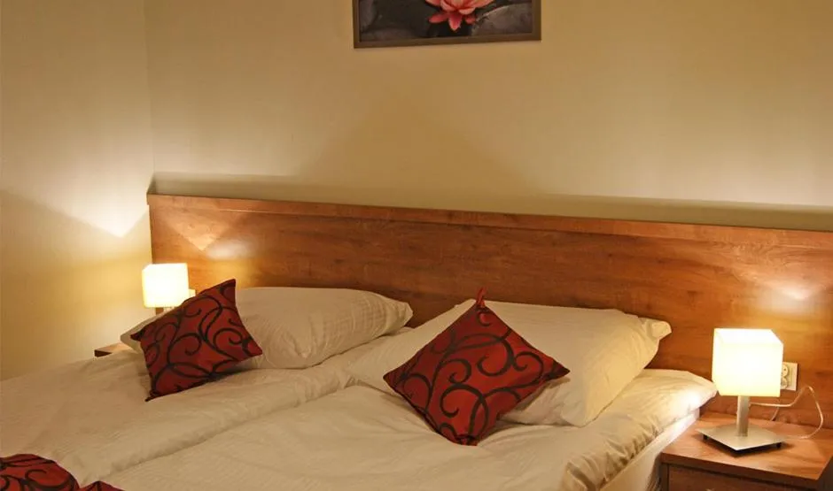 Bed in Pensjonat Zielone Wzgórze w Bolesławowie