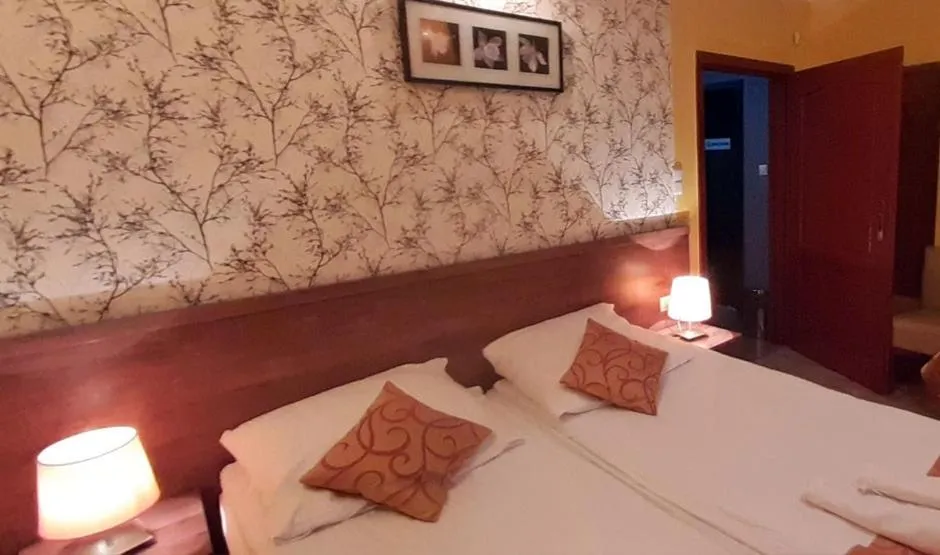 Bed in Pensjonat Zielone Wzgórze w Bolesławowie