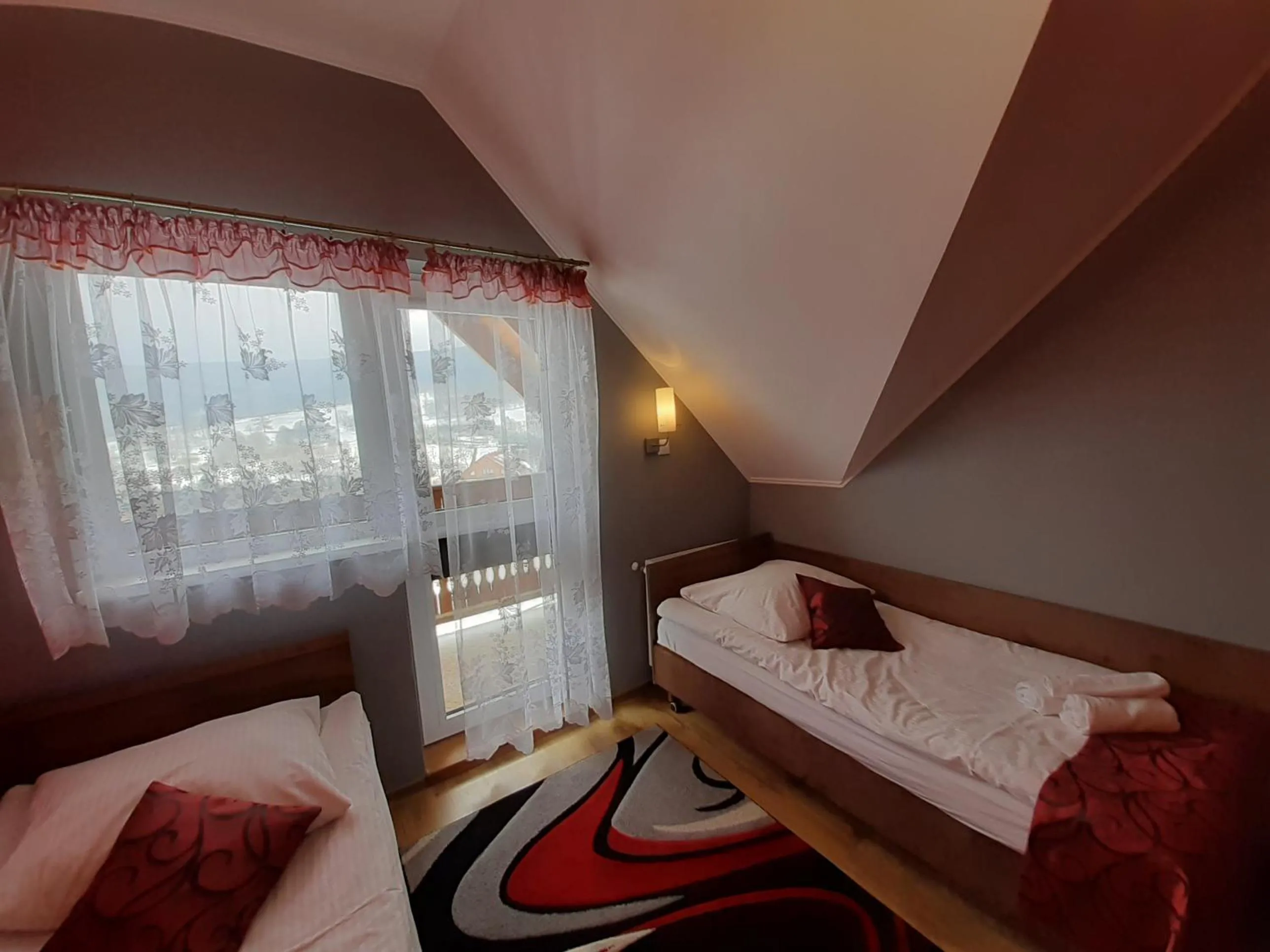 Bed in Pensjonat Zielone Wzgórze w Bolesławowie