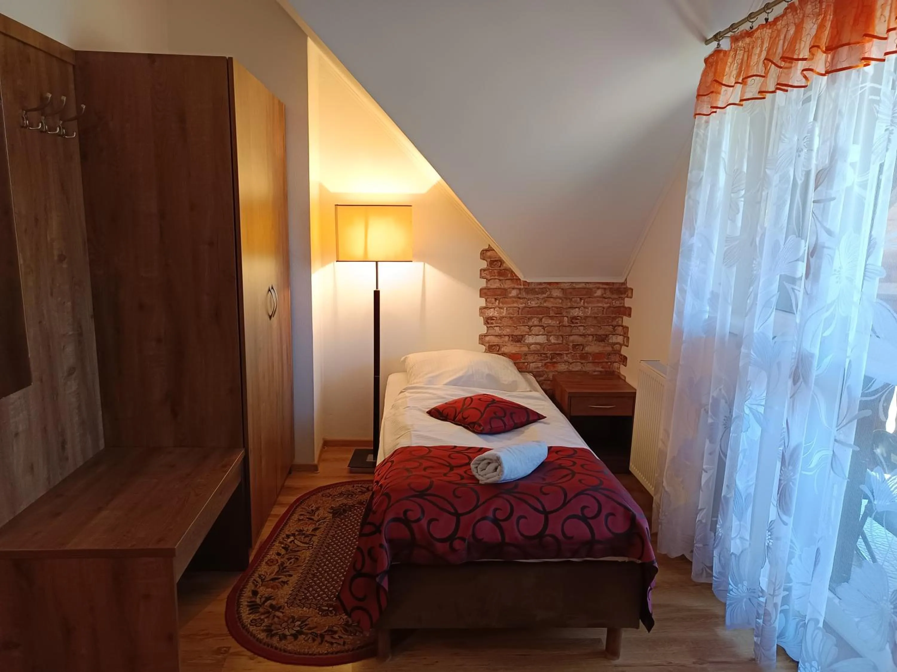 Bed in Pensjonat Zielone Wzgórze w Bolesławowie
