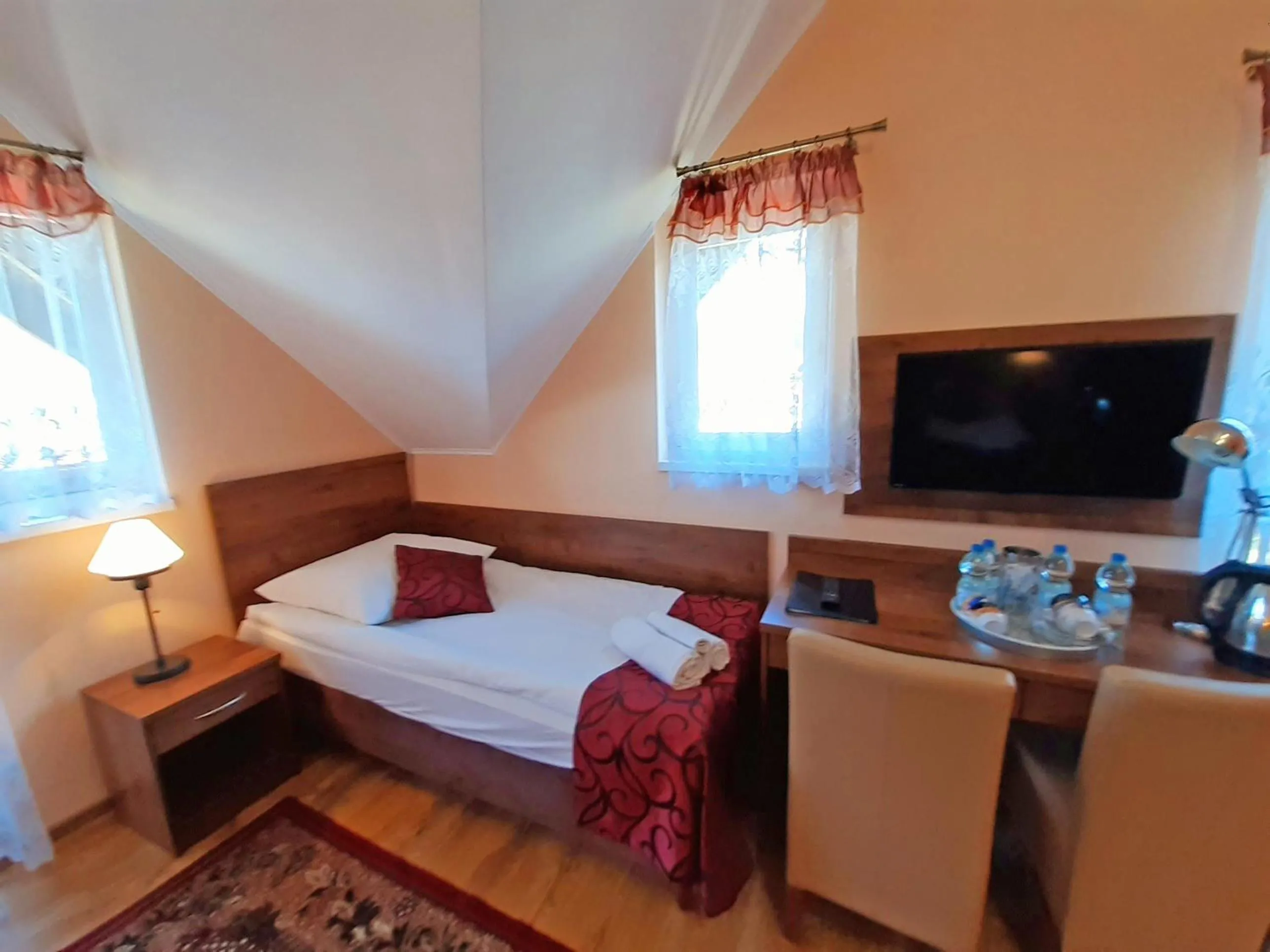 Bed in Pensjonat Zielone Wzgórze w Bolesławowie