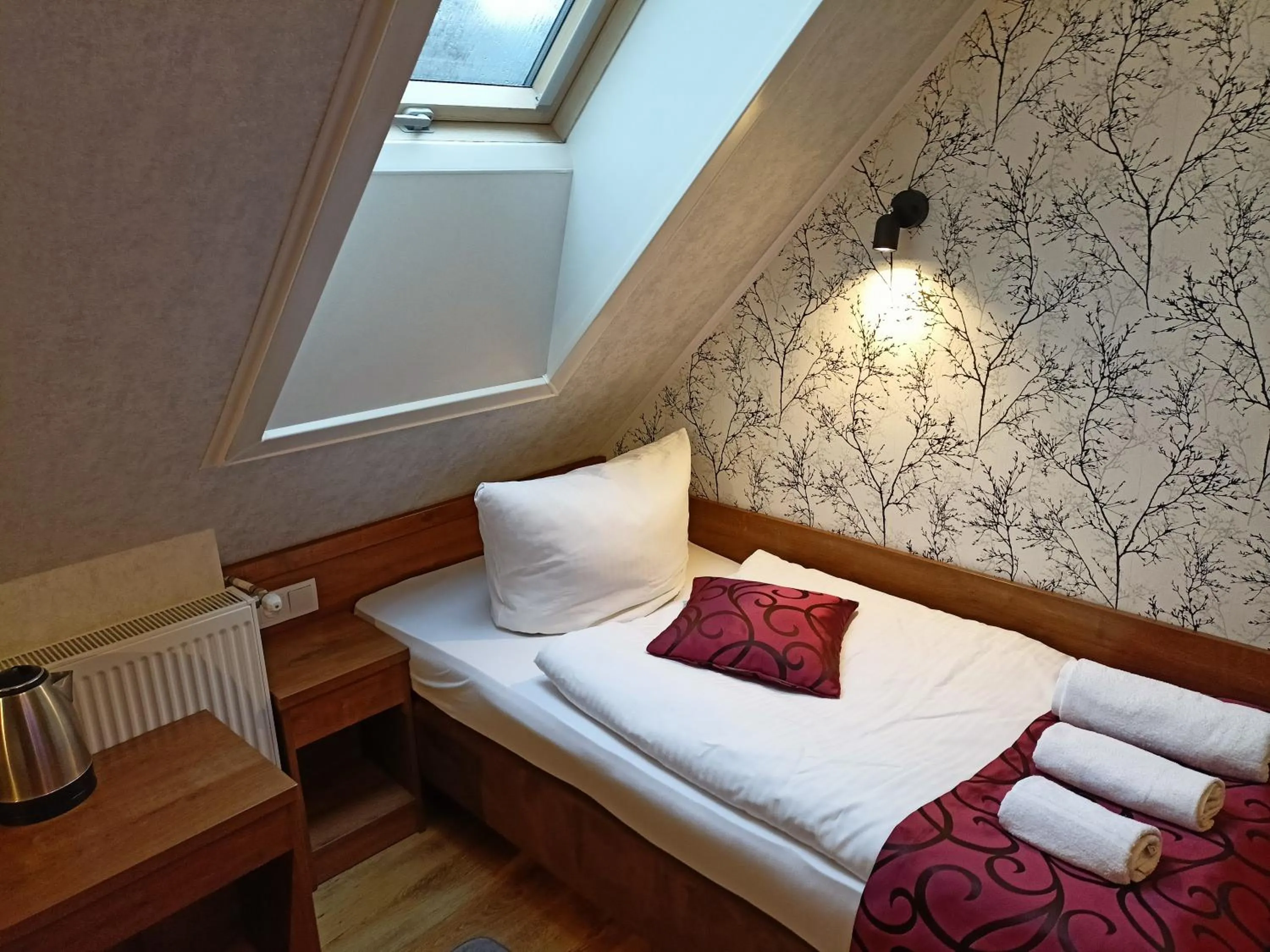 Bed in Pensjonat Zielone Wzgórze w Bolesławowie