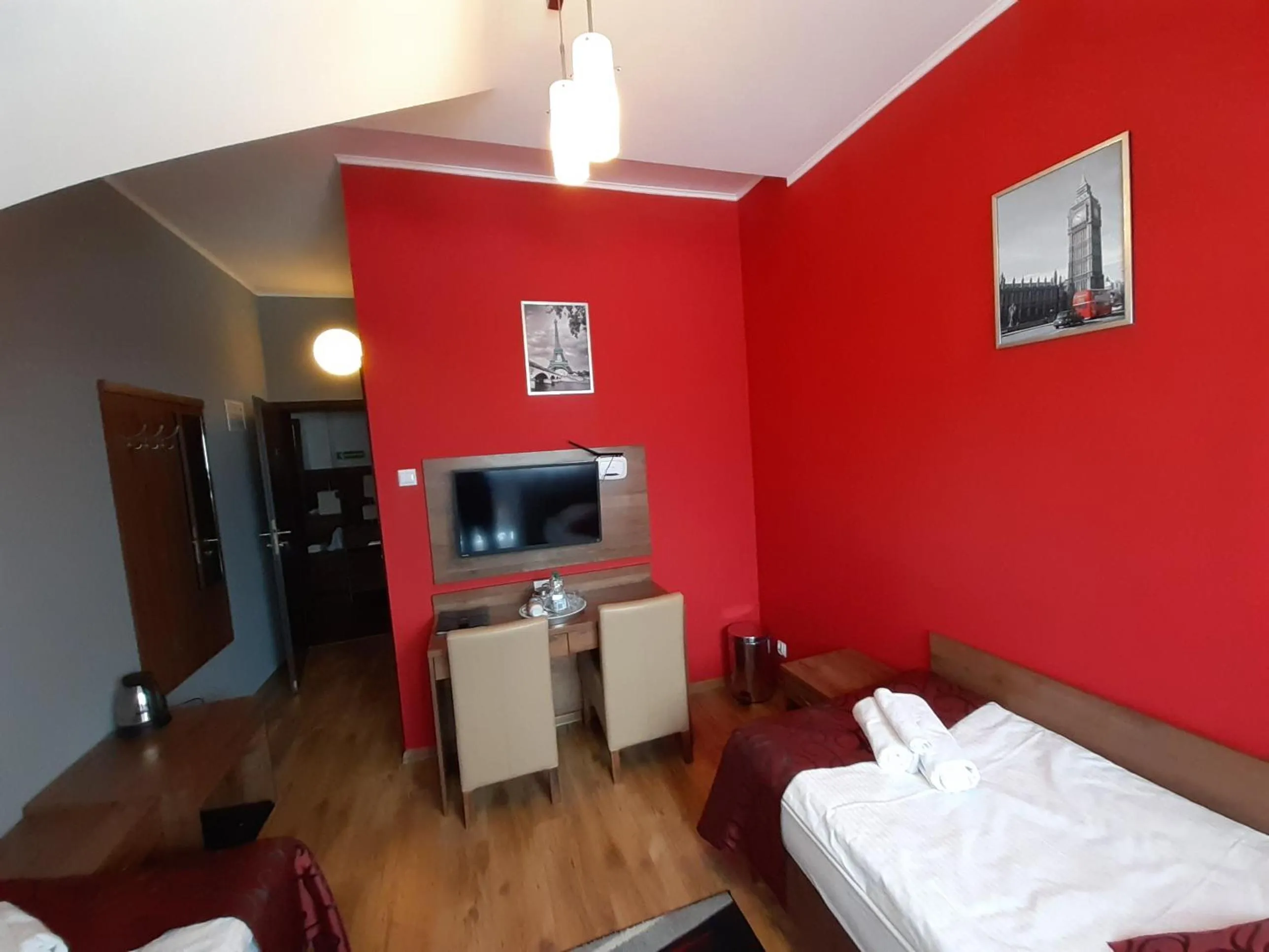 Bed in Pensjonat Zielone Wzgórze w Bolesławowie