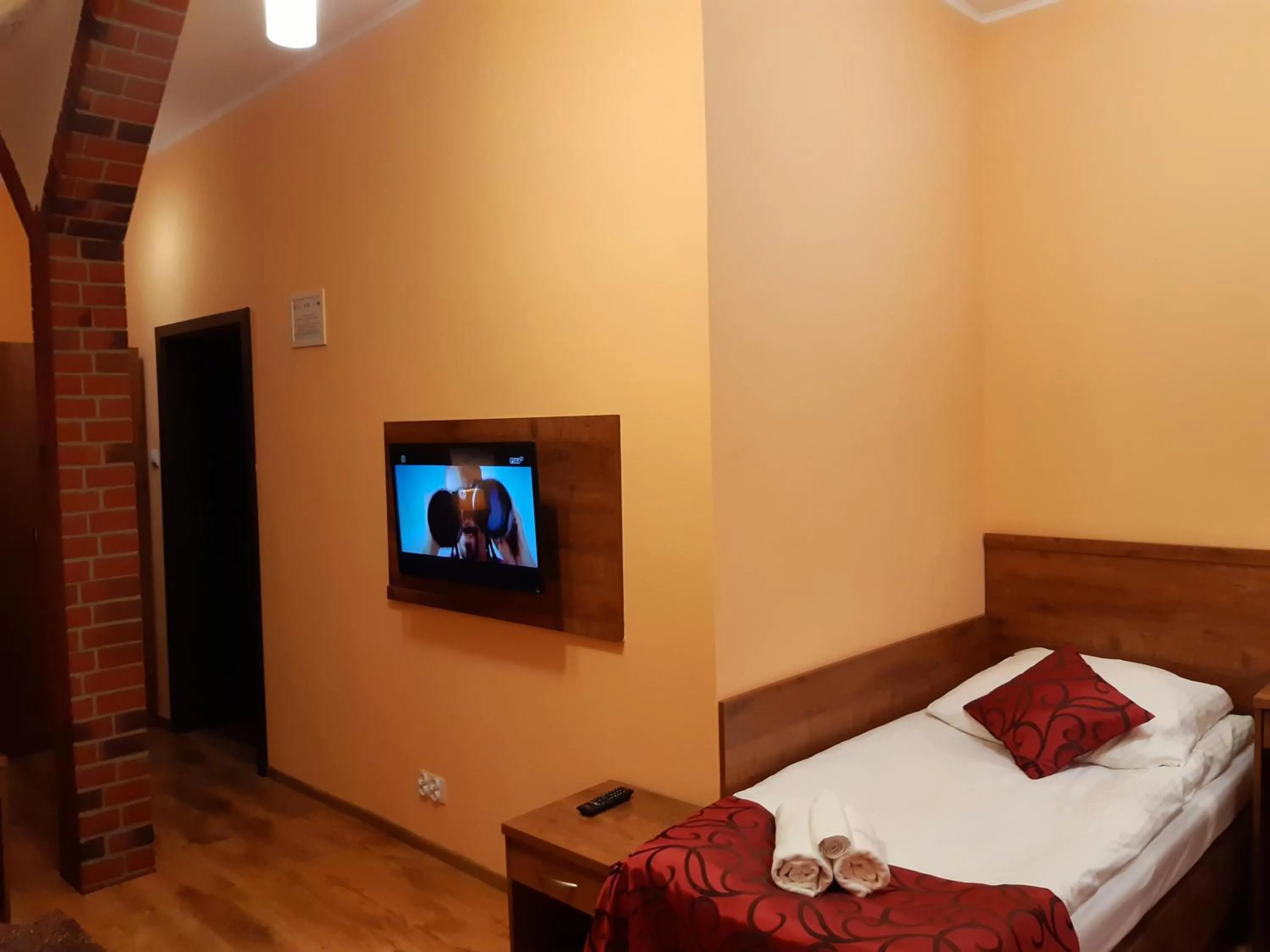 Bed in Pensjonat Zielone Wzgórze w Bolesławowie