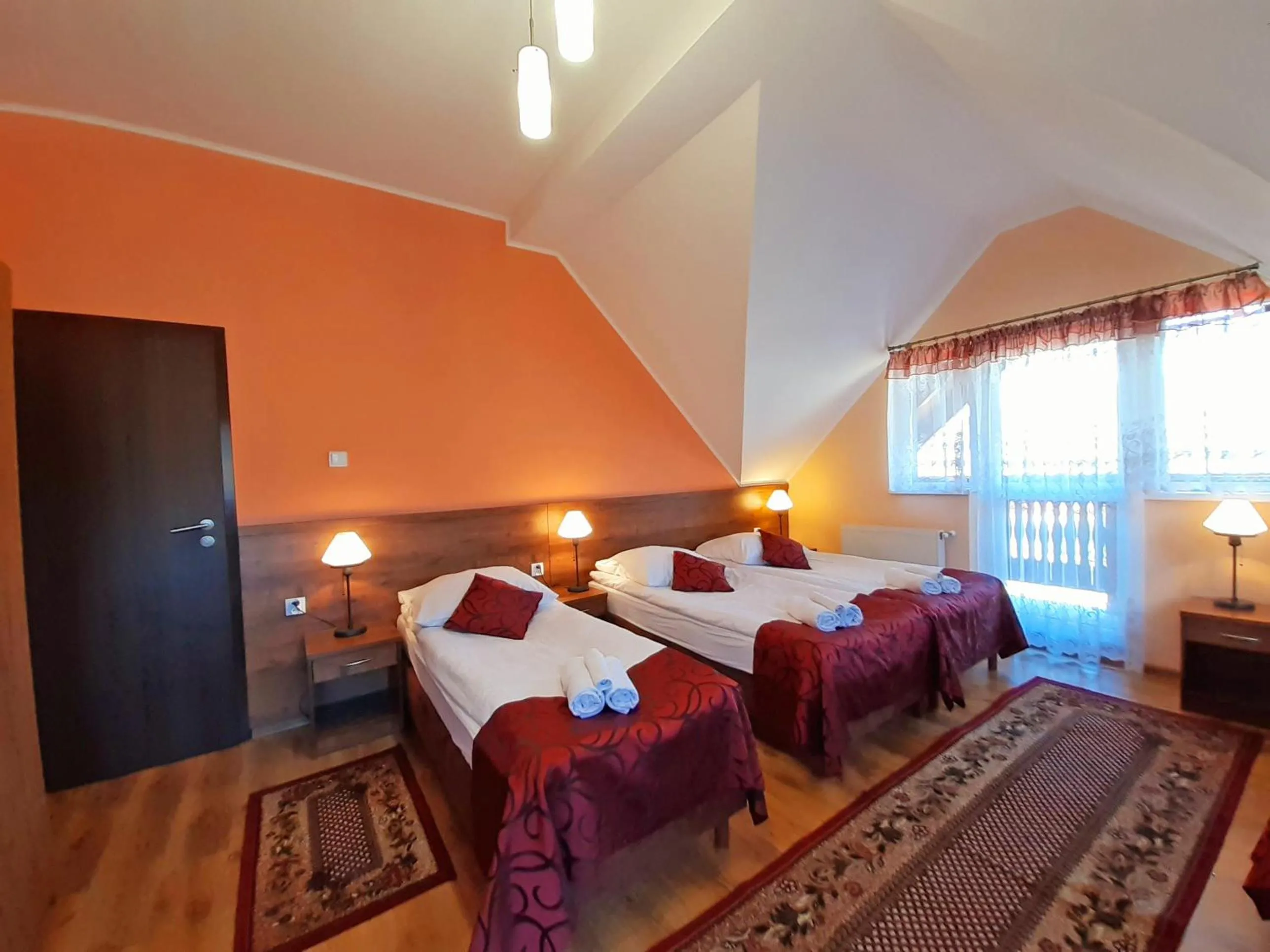 Bed in Pensjonat Zielone Wzgórze w Bolesławowie