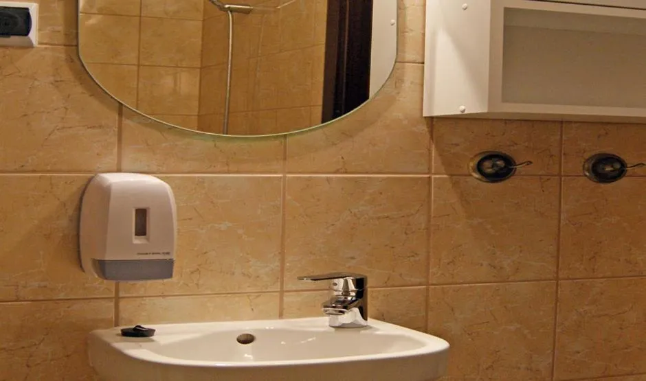 Bathroom in Pensjonat Zielone Wzgórze w Bolesławowie