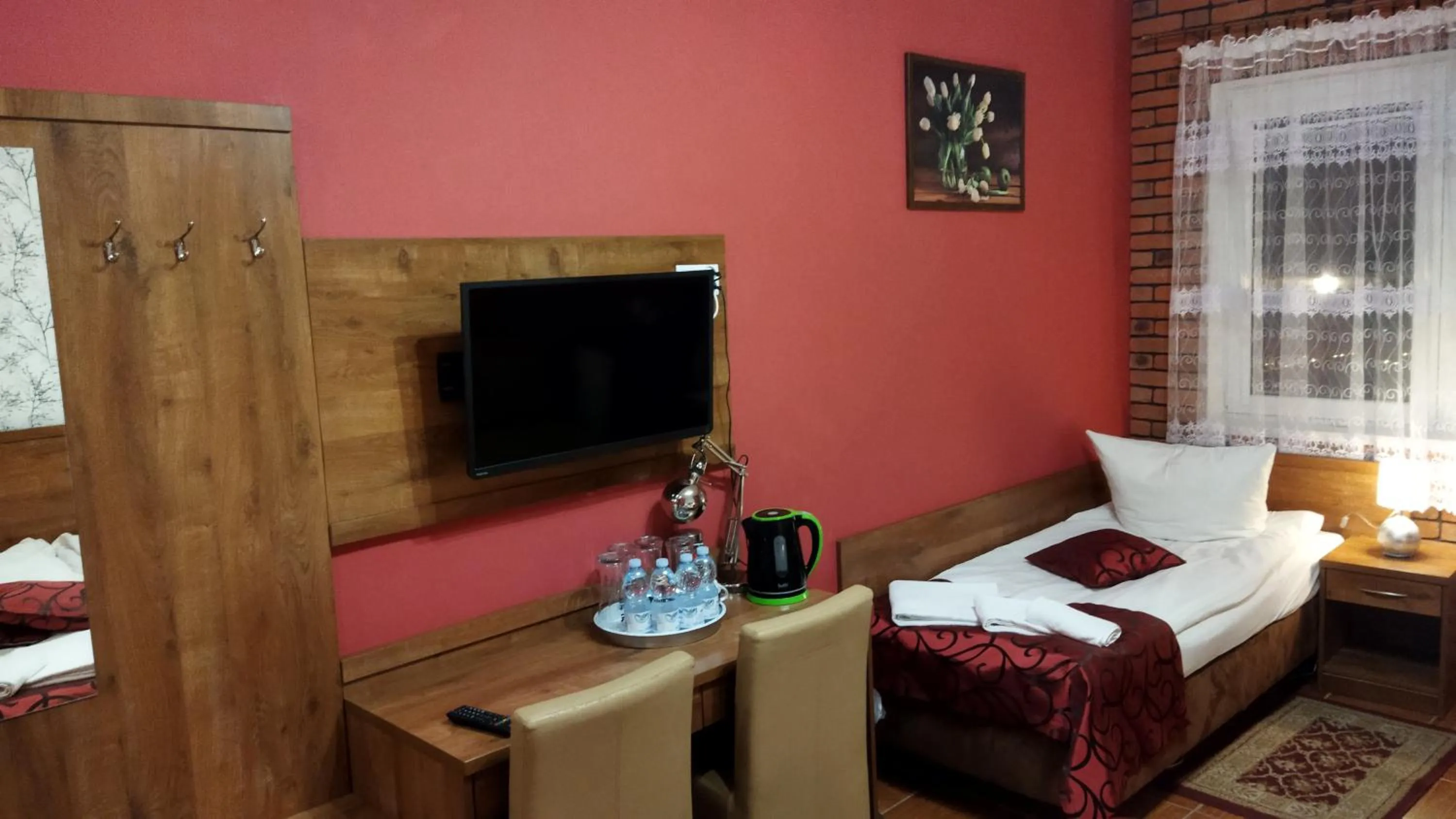 Bed in Pensjonat Zielone Wzgórze w Bolesławowie