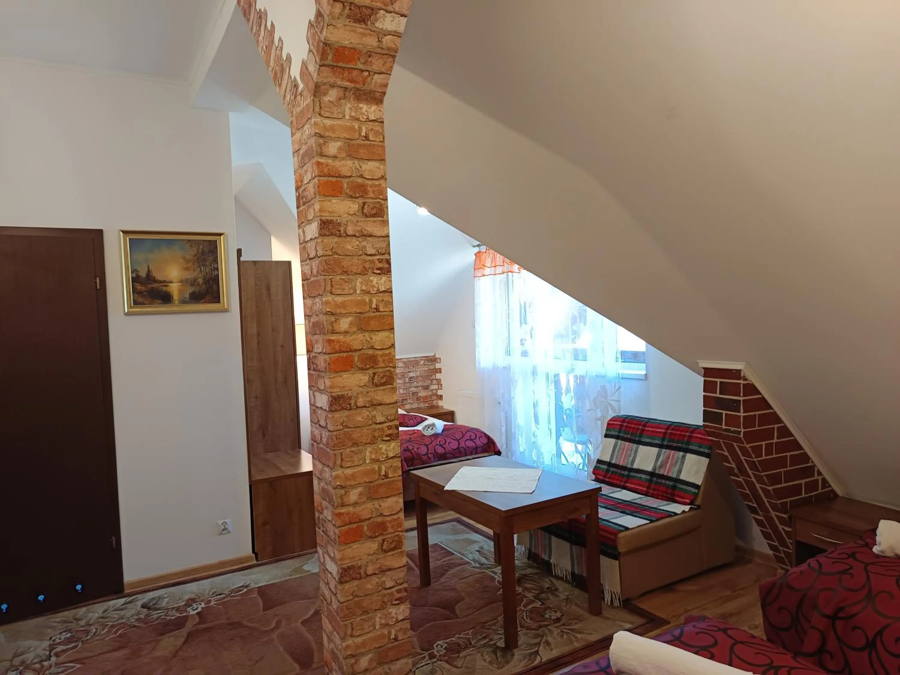 Seating area in Pensjonat Zielone Wzgórze w Bolesławowie