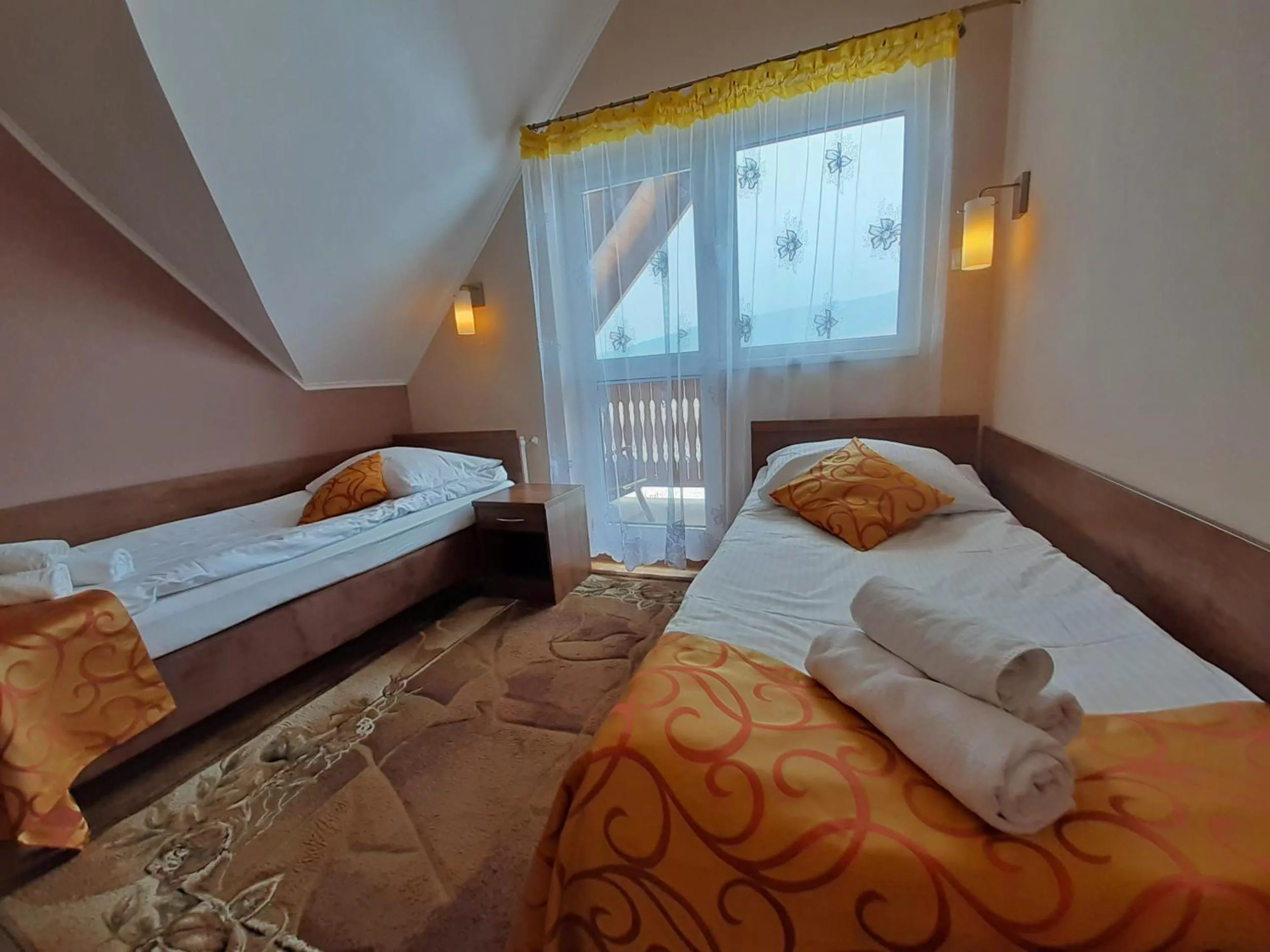 Bed in Pensjonat Zielone Wzgórze w Bolesławowie