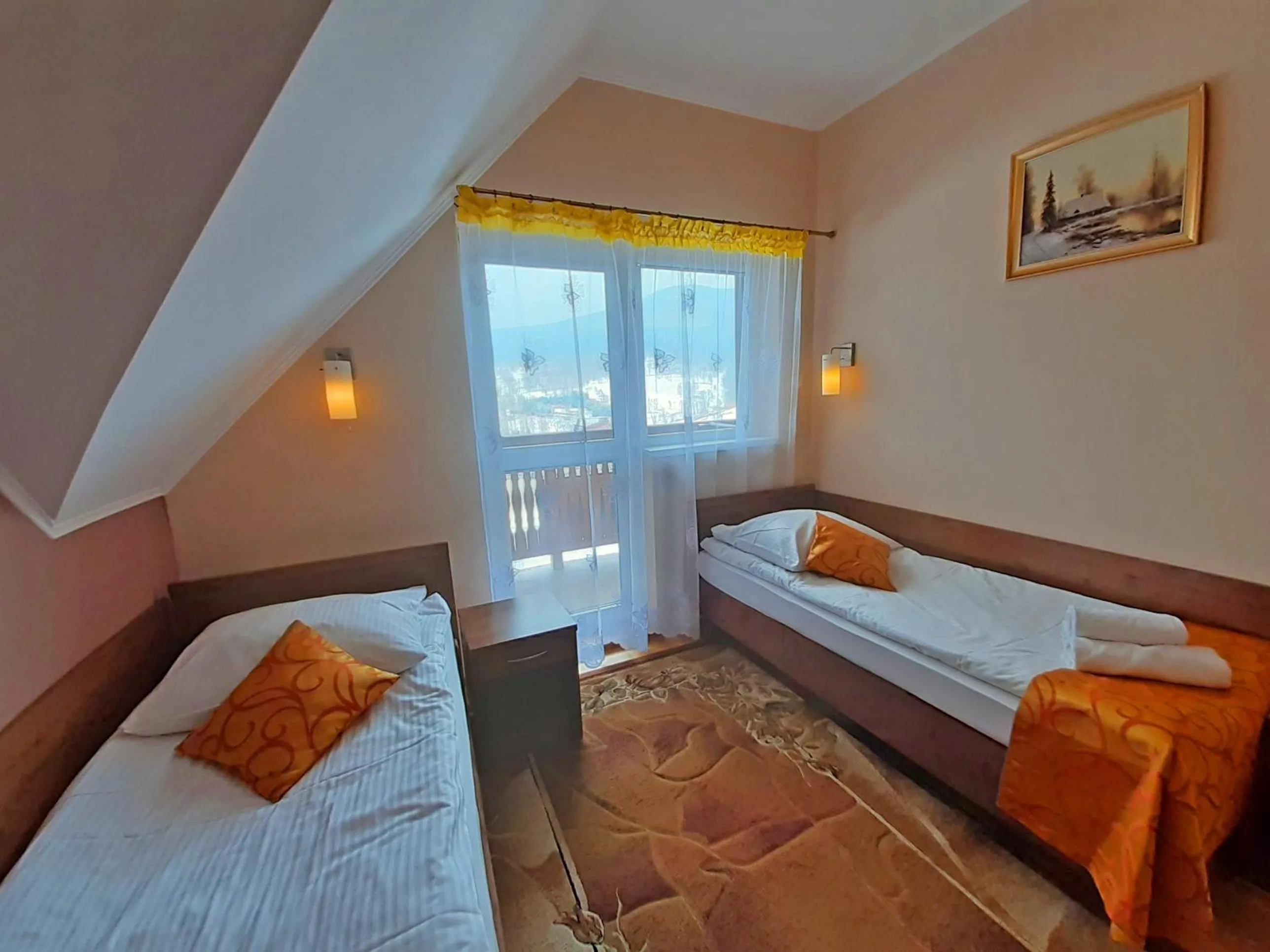 Photo of the whole room, Bed in Pensjonat Zielone Wzgórze w Bolesławowie