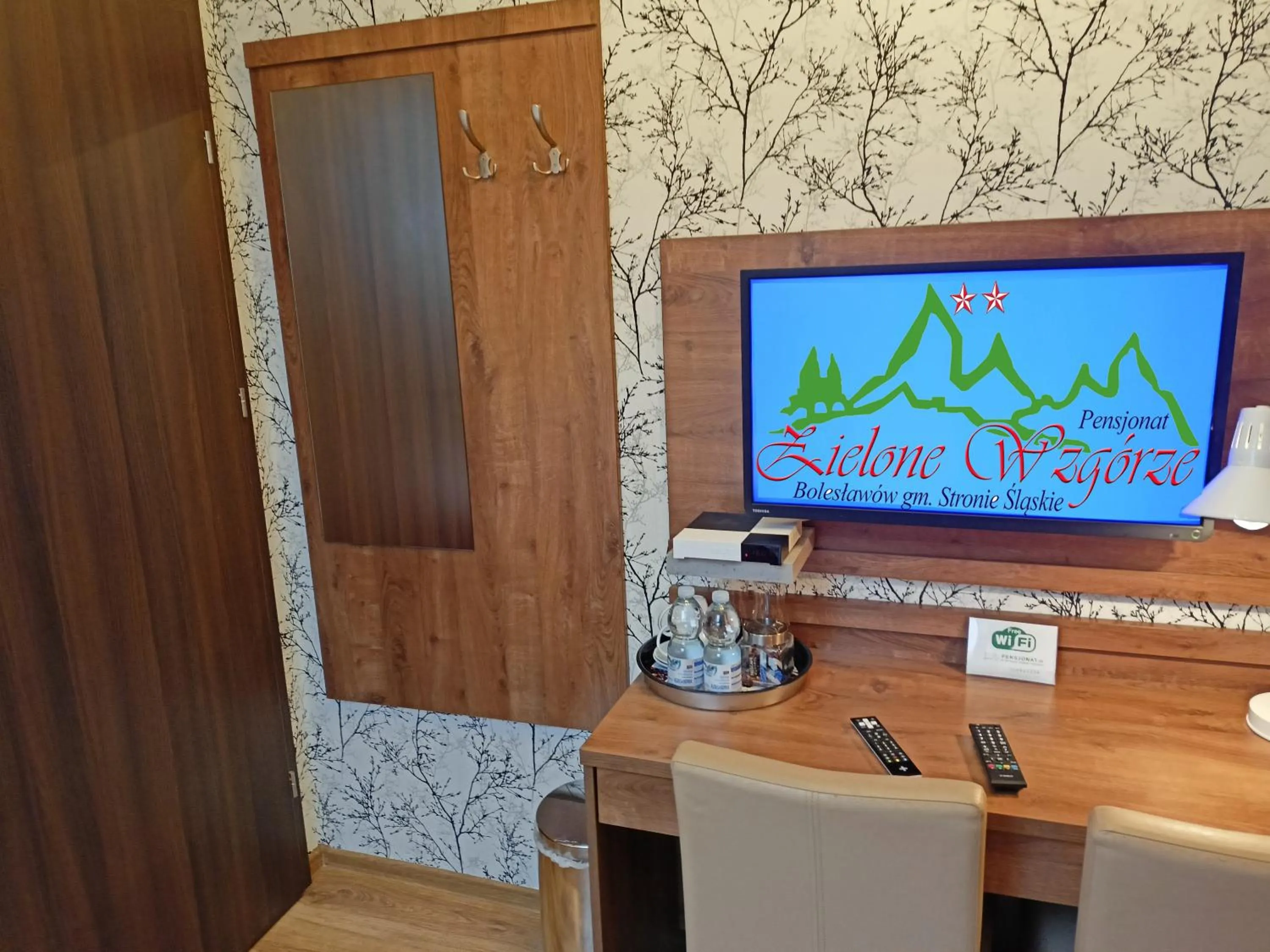 TV and multimedia in Pensjonat Zielone Wzgórze w Bolesławowie