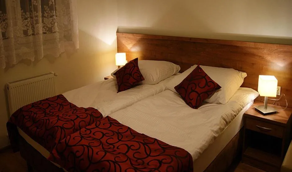 Bed in Pensjonat Zielone Wzgórze w Bolesławowie