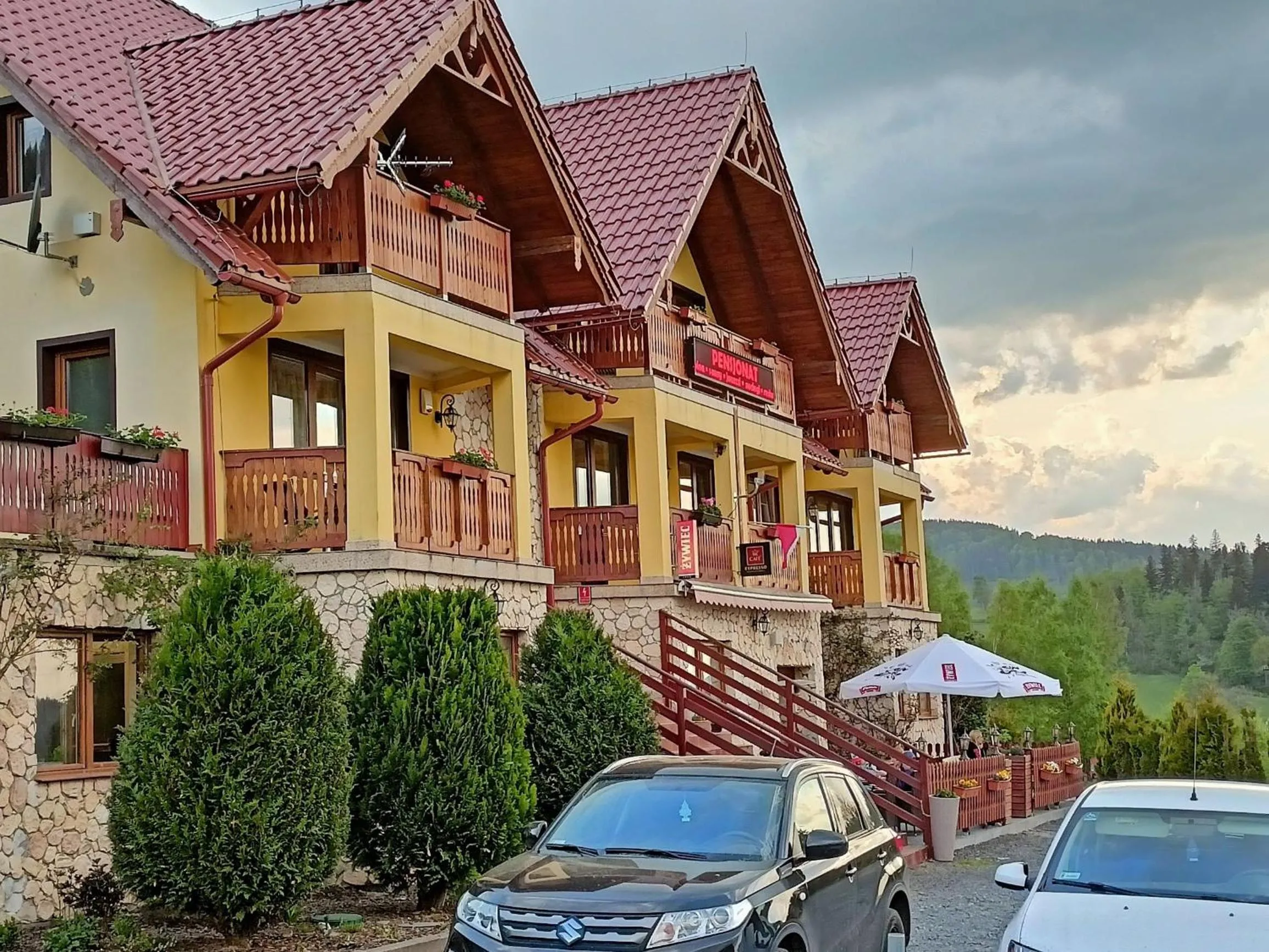 Property building in Pensjonat Zielone Wzgórze w Bolesławowie
