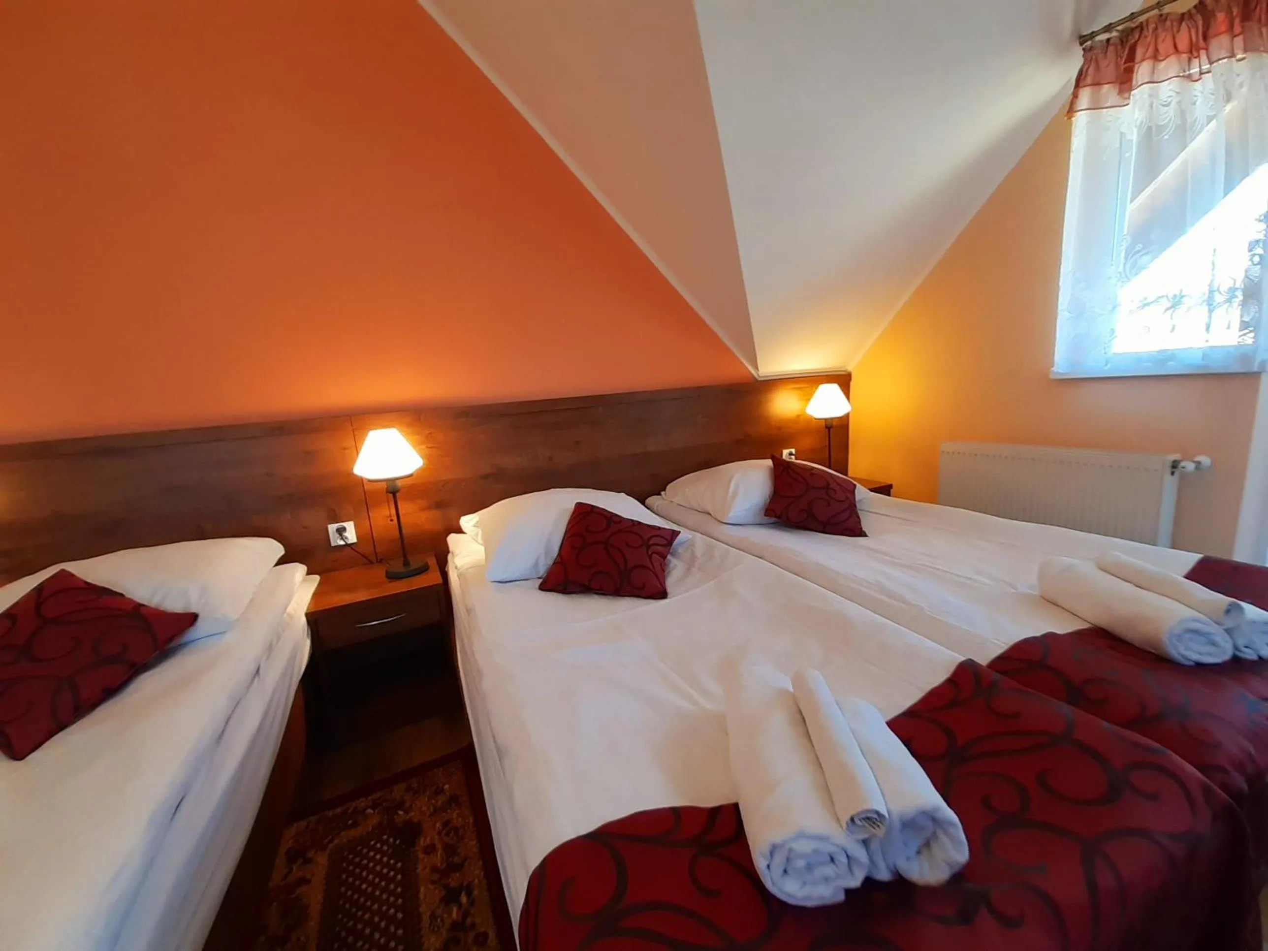 Bed in Pensjonat Zielone Wzgórze w Bolesławowie